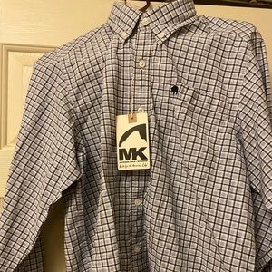 Mountain Khakis Men’s Gingham Button Down Size S